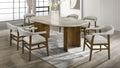Cyra Marble Dining Set
