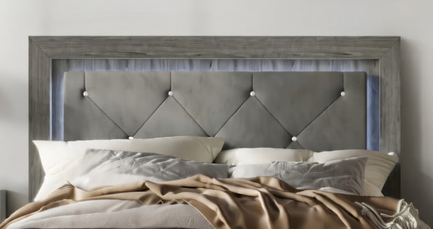 Moonlight Grey Bedroom Set