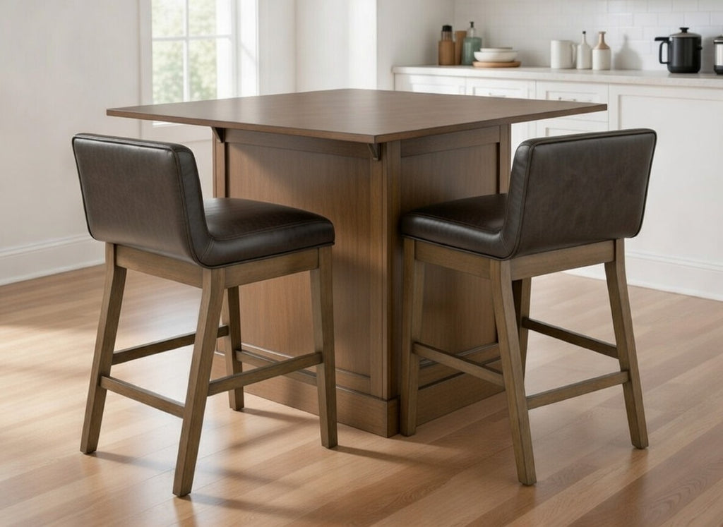 Leather Counter Bar stool