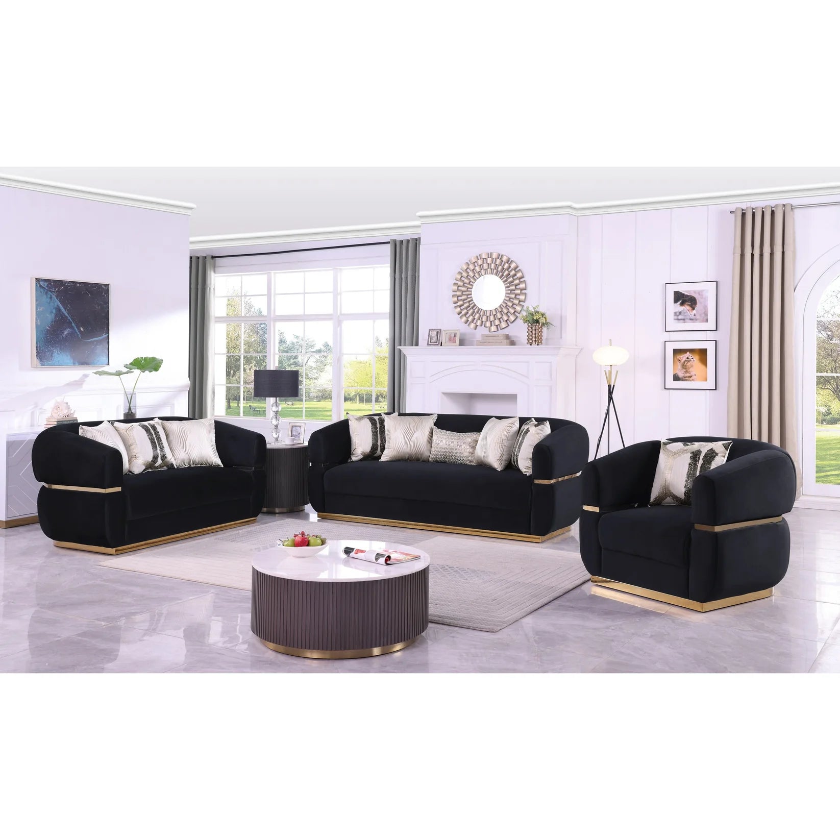 Carmela Gold 3 & 2 Piece