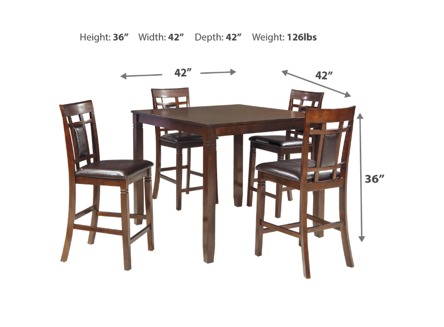5pc Ashley dining table