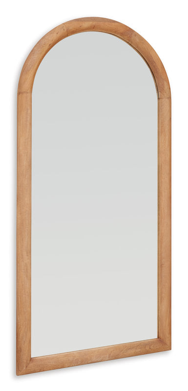 Wood Floor Mirror