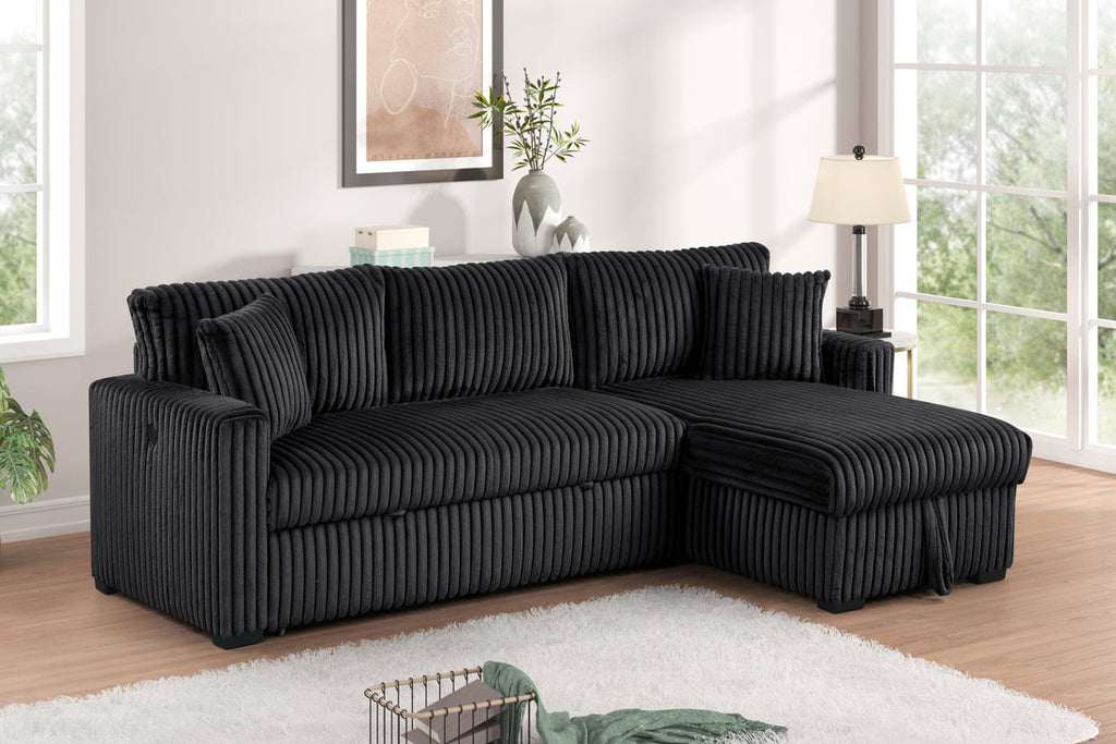 Aria Sectional (Pull-Out Bed & Storage)