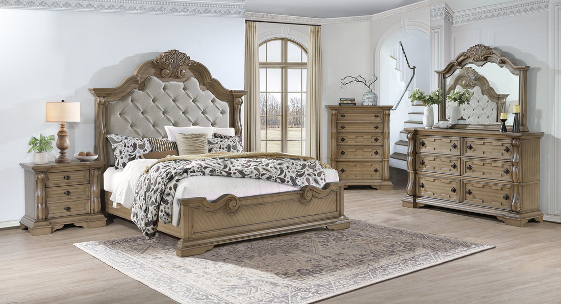 Light Oak Bedroom Set