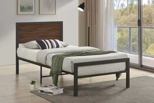 Hudson Bed Frame (Wood Panel Headboard)